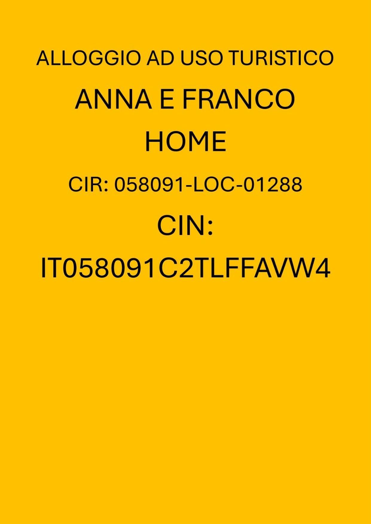 Anna E Franco Home Roma Exterior foto